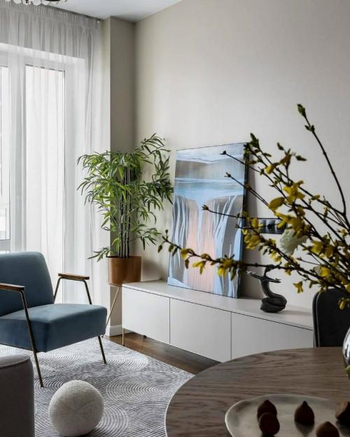 Компактная двушка с продуманным зонированием. 02