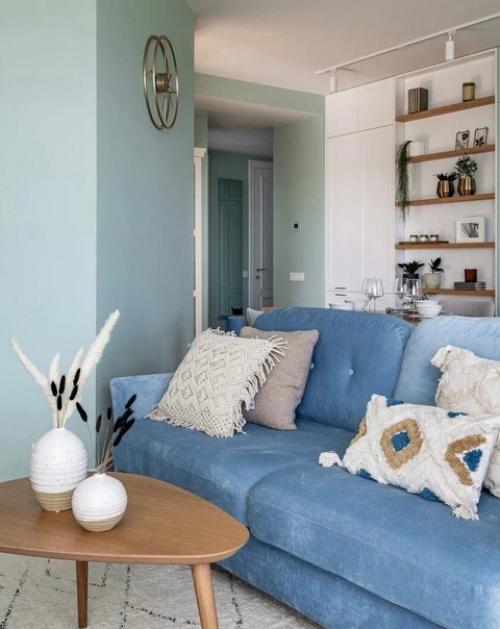 Интерьер квартиры в максимально спокойных тонах. 04