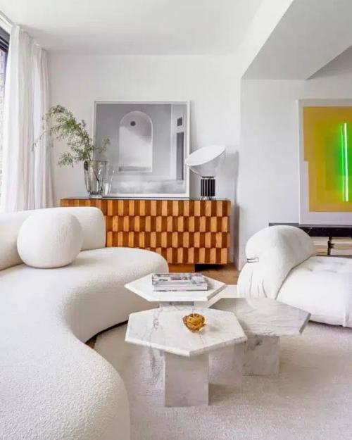 Белая мебель в интерьере: чистота и гармония. 06