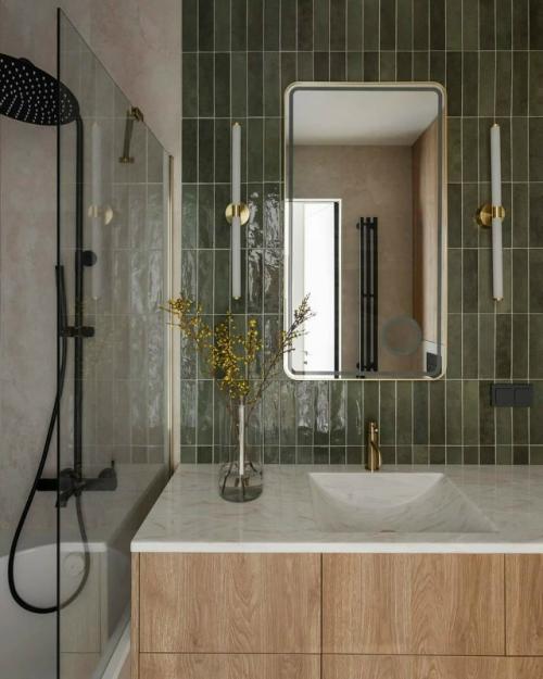 Спокойный интерьер в природной палитре для мамы и сына. 05