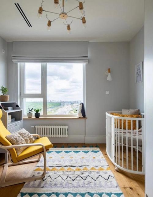 Интерьер квартиры в максимально спокойных тонах. 07