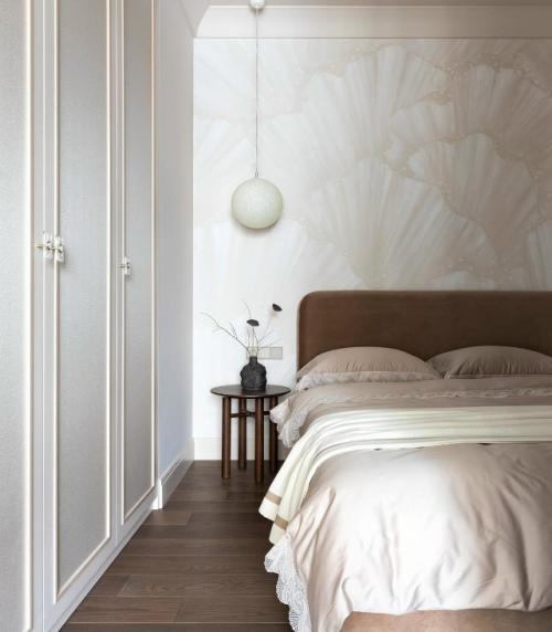 Бежевый интерьер с настроением тихого моря. 06