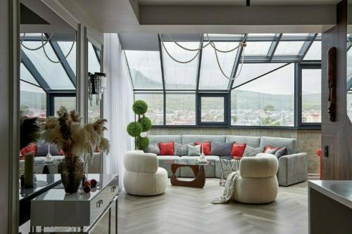 Квартира с личной террасой для большой и дружной семьи. 02