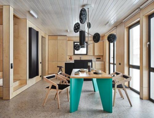 Яркий и необычный интерьер. 02