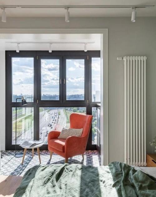 Интерьер квартиры в максимально спокойных тонах. 06