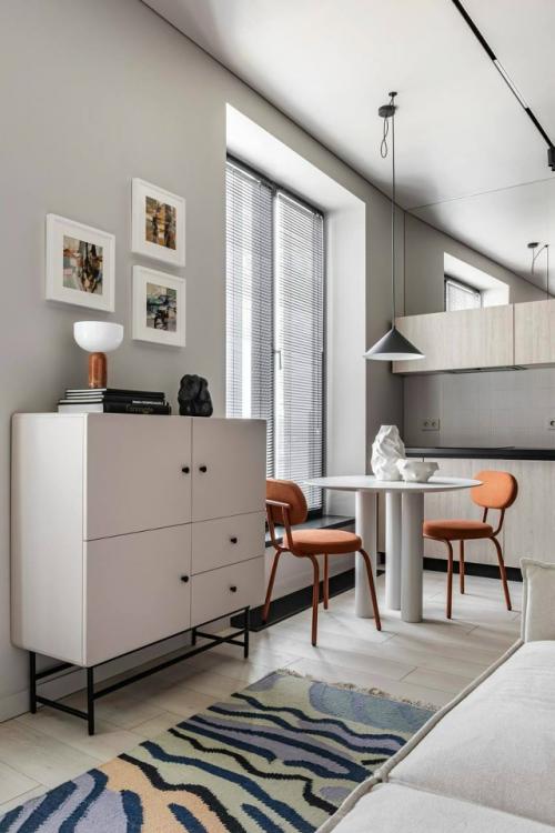 Контрастная студия, созданная для аренды. 02