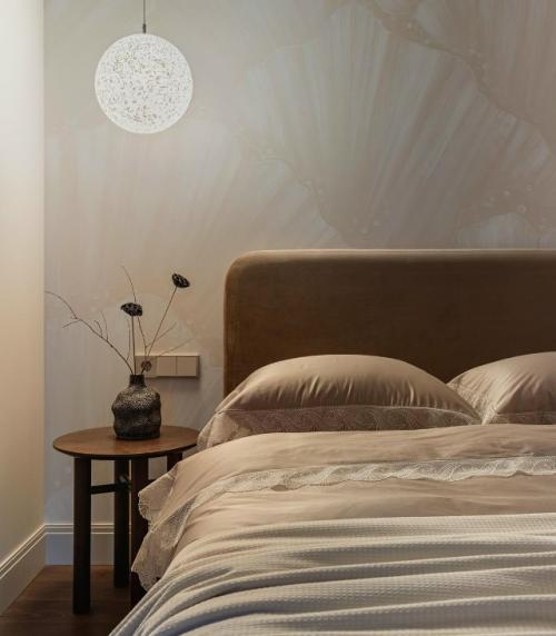 Бежевый интерьер с настроением тихого моря. 07