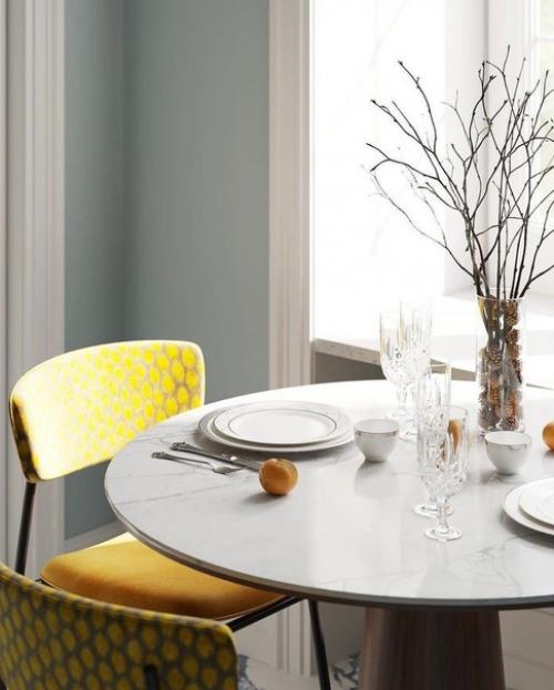 Кухня с таким интерьером.