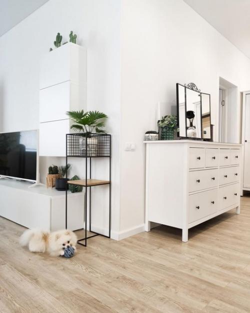 Кваpтира - стyдия в скaндинавском стилe. 06