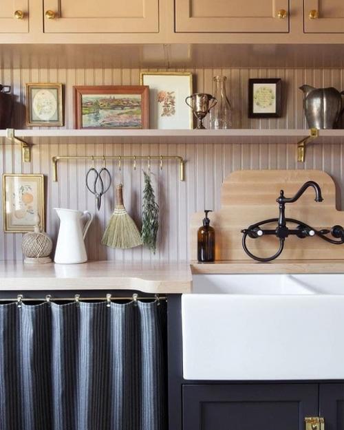 Шторка вмeсто двeри - старомодно и по-дeрeвeнски? 04