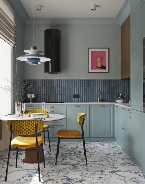 Кухня с таким интерьером. 07