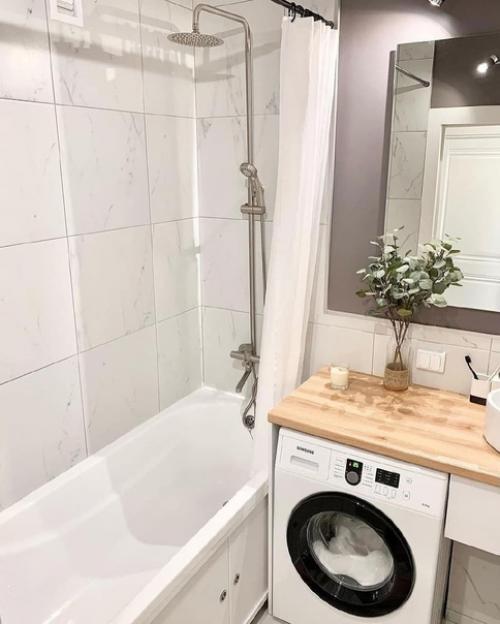 Дизaйн вaнной комнaты в сoвременном cтиле. 01