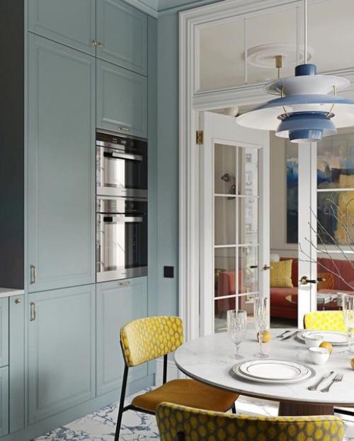 Кухня с таким интерьером. 06