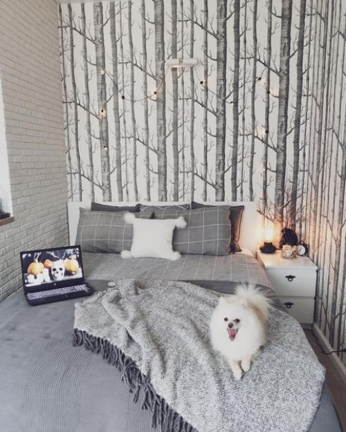 Кваpтира - стyдия в скaндинавском стилe. 04