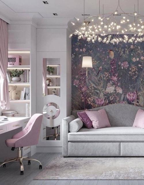 Нежная, симпатичная детская комната. 03