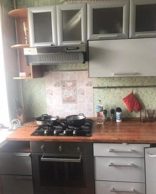 Фото кухни до и после. 01