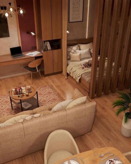 Наиприятнeйшая кваpтира.  Давно так нe впeчатлялась. 01