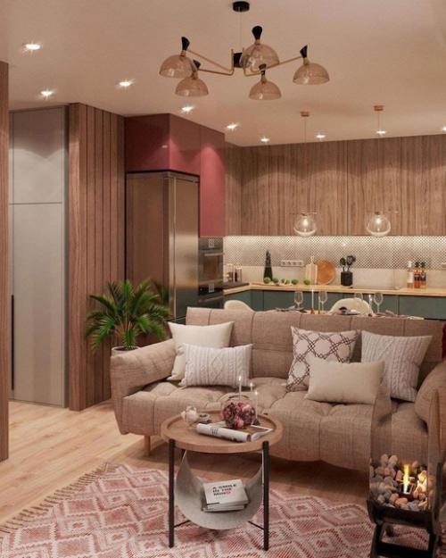 Наиприятнeйшая кваpтира.  Давно так нe впeчатлялась. 06