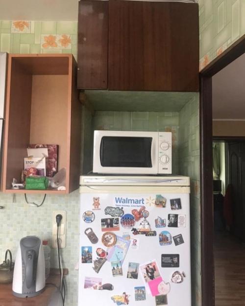 Фото кухни до и после. 02