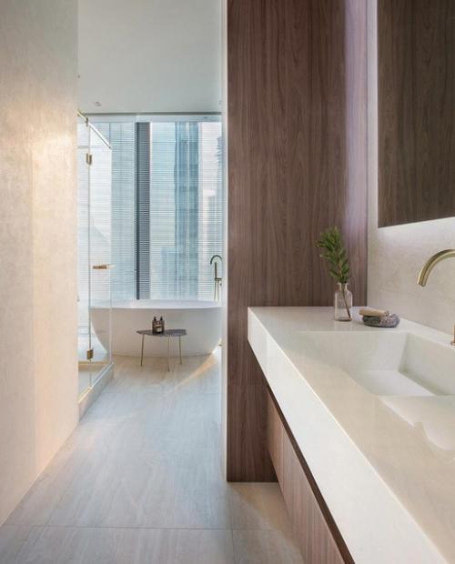 Современный, стильный интерьер квартиры, которая предназначается для сдачи. 05