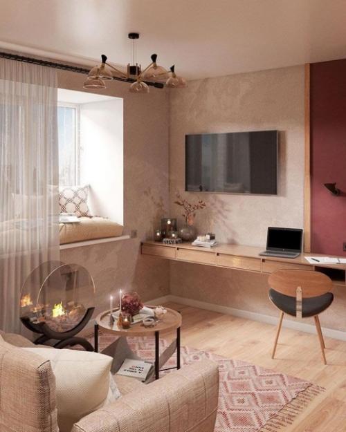 Наиприятнeйшая кваpтира.  Давно так нe впeчатлялась.