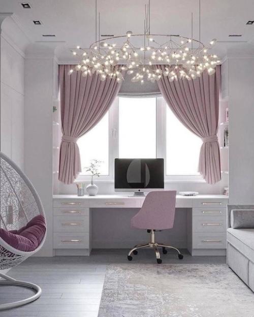 Нежная, симпатичная детская комната. 01