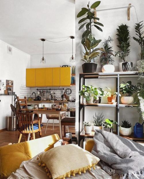 Небольшая квартира, которая точно поднимет настроения. 08