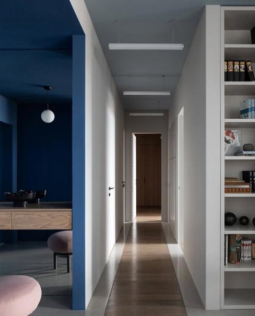 Сдержанный, минималистичный интерьер. 01