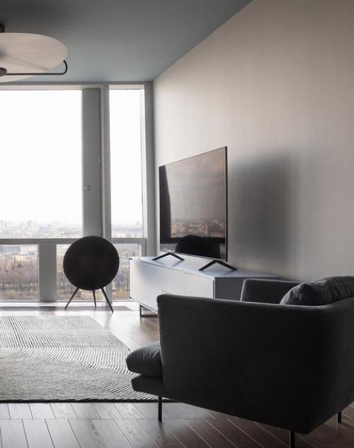 Сдержанный, минималистичный интерьер. 03