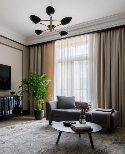 Стильная, элегантная квартира площадью 75 м 2. 03