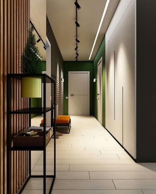 Современный интерьер в просторной квартире 72 кв. 07