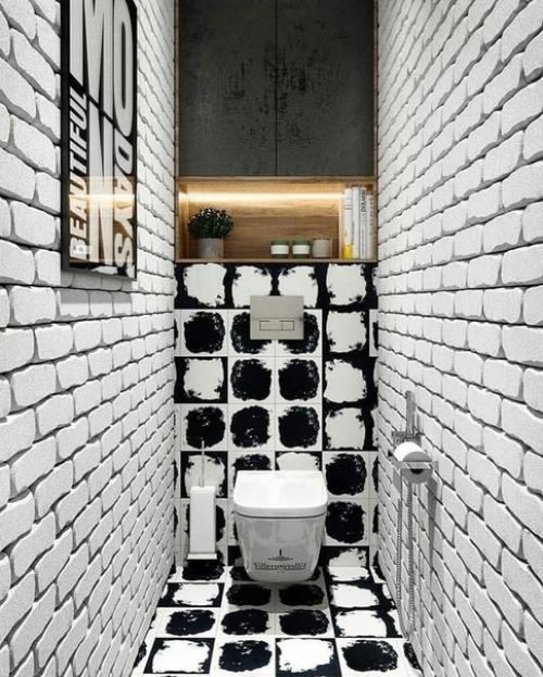 Современный интерьер в просторной квартире 72 кв. 09