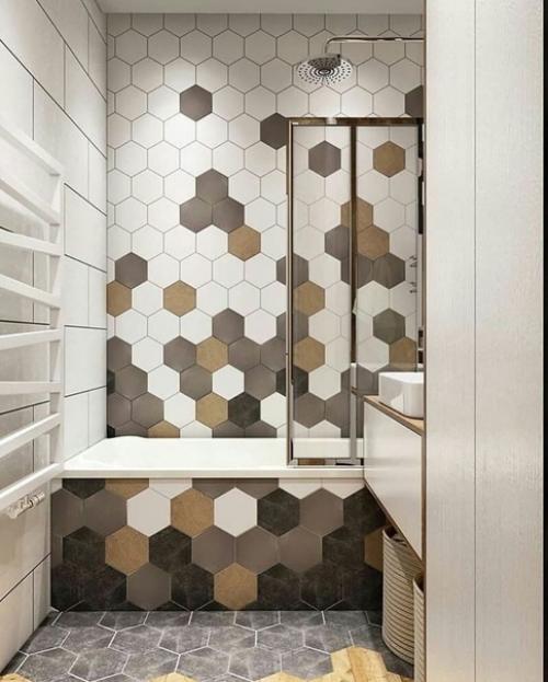 Современный интерьер в просторной квартире 72 кв. 08