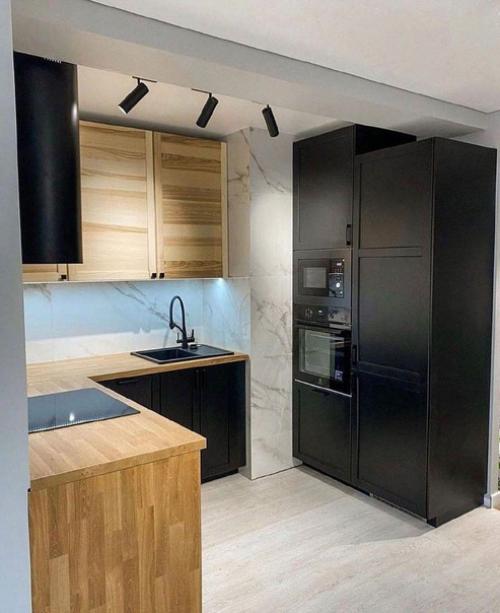 Крутое оформление кухни. 03