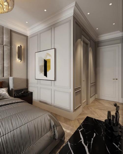 Интересный дизайн. В котором главной фишкой стало использование повторяющихся ритмичных деталей.