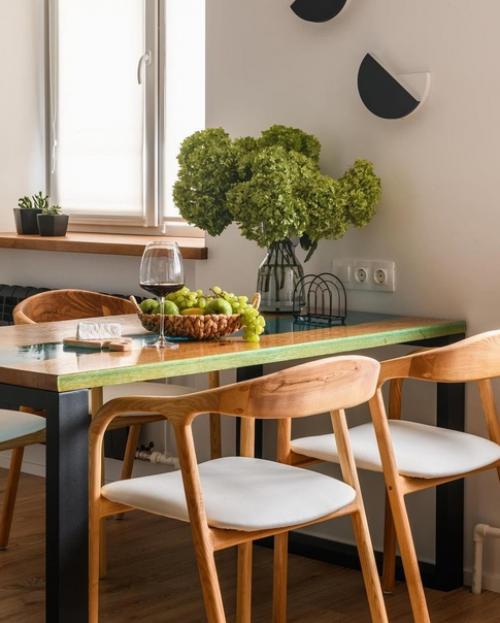 Комфортная трешка.  В каждом помещении использованы интересные методы оформления и отделки. 08