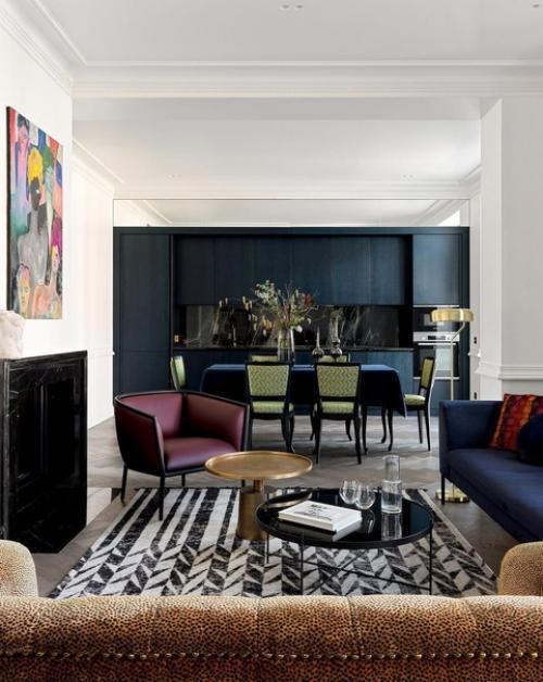 Современный дом с эклектичным интерьером. 04