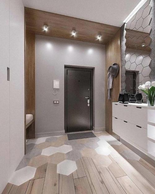 Интересные варианты для оформления прихожей. 02