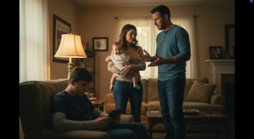 После смерти мужа я одна с сыном осталась.  