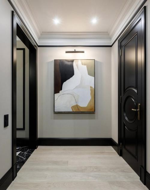 Стильная, элегантная квартира площадью 75 м 2. 01