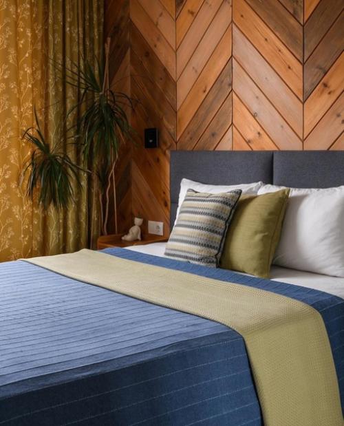 Комфортная трешка.  В каждом помещении использованы интересные методы оформления и отделки. 05