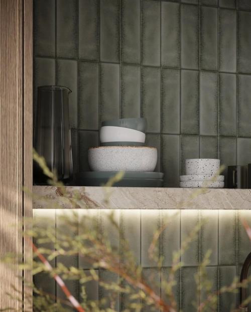 Спокойный интерьер, практически монохромный. 
