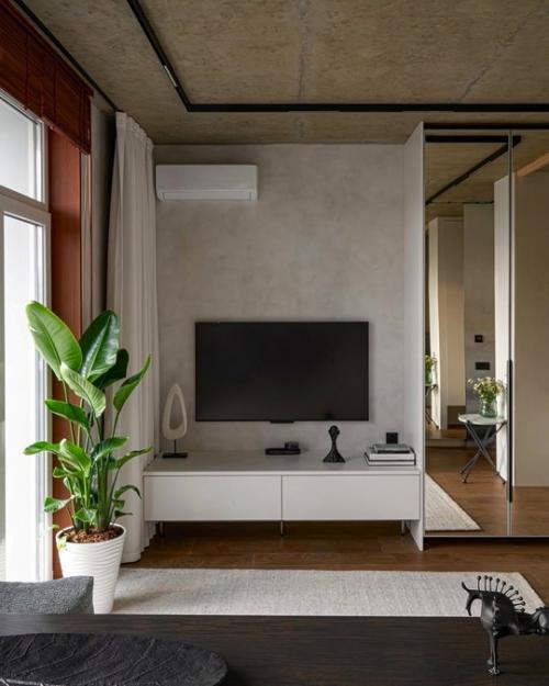 Элегантный интерьер небольшой квартиры в Сочи. 04