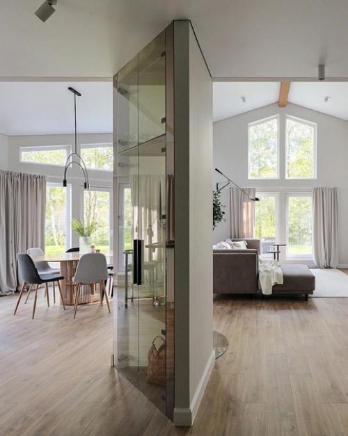 Одноэтажный коттедж со стандартной планировкой. 03