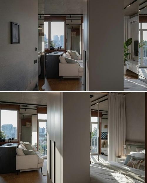 Элегантный интерьер небольшой квартиры в Сочи. 08