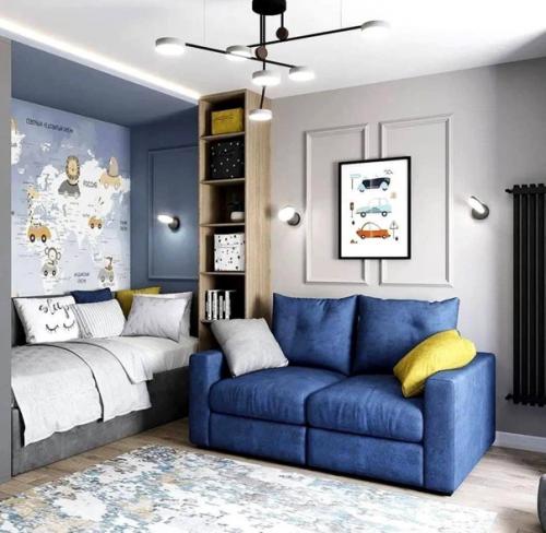 Темно синие акценты. 08