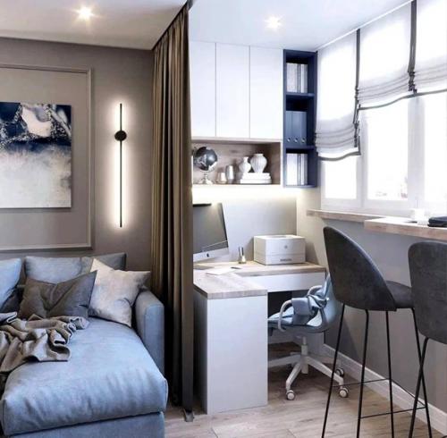 Темно синие акценты. 09