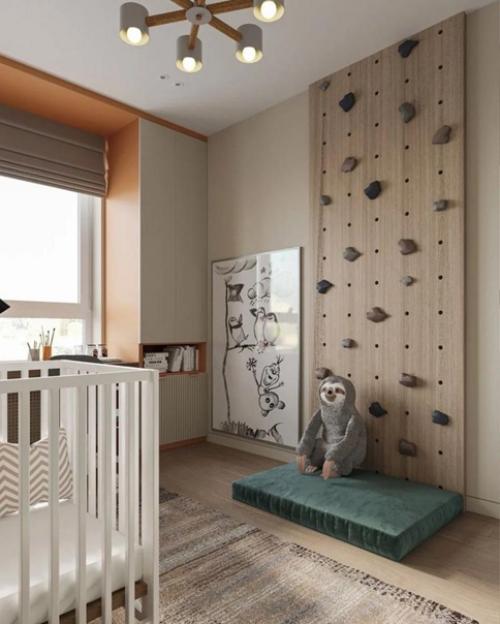 Комната для малютки оформлена. 03