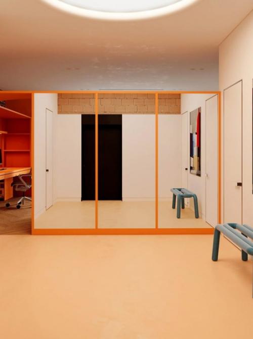 Интересное решение. Рабочее место выделить. 05