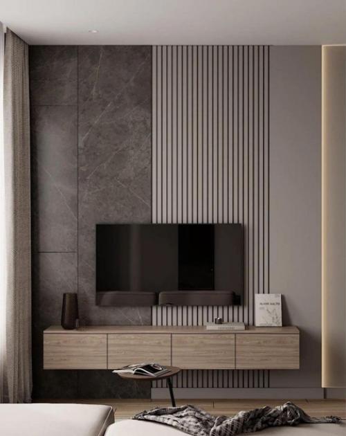 Таким образом, если вам нравятся монохромные интерьеры, присмотритесь к этому дизайну. 02